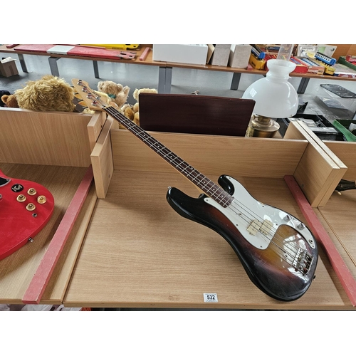 532 - A Rockwood by Hohner electric guitar - chip to the body