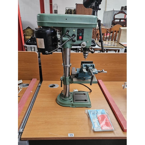 576 - A Nu-Tool Model HD 13 - 13mm drill press -  untested however it is from a modelers working workshop