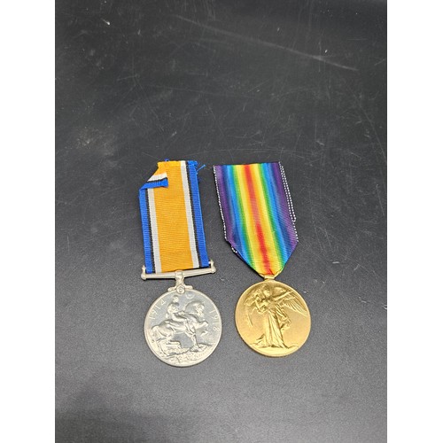 843 - First World War Medals - British War Medal and Victory Medal - G. E. Goddard - No. 37510 - Royal Fus... 