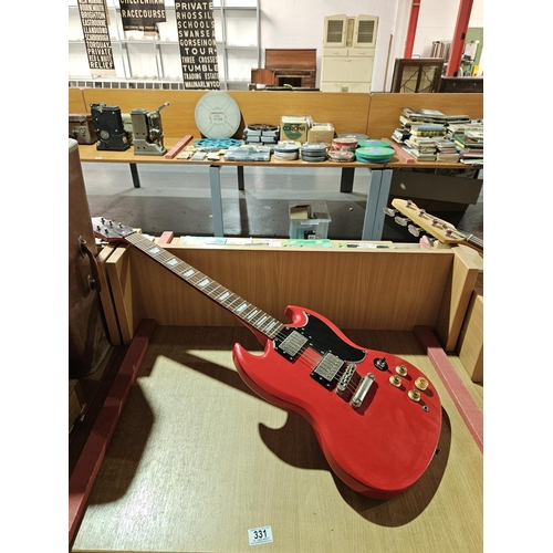 331 - A Bluerock electric guitar