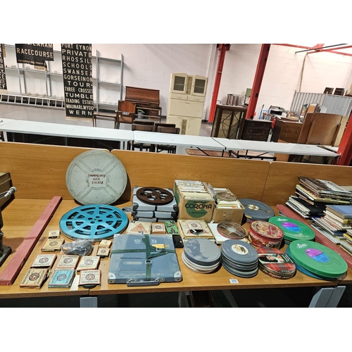 370 - Vintage film reels in cases - all various - some being technical - all unchecked and condition of fi... 