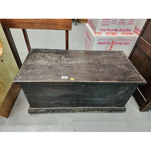 426 - A carpenters tool chest