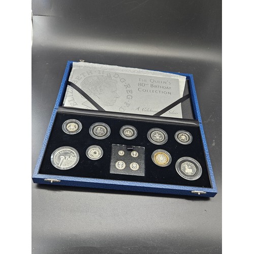 501 - A boxed silver proof set of 