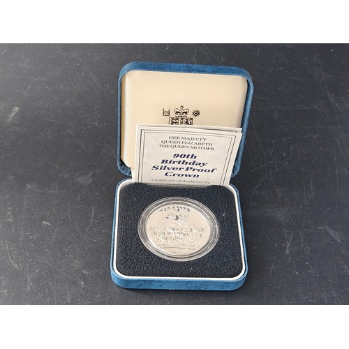 521 - A boxed Royal Mint silver proof 