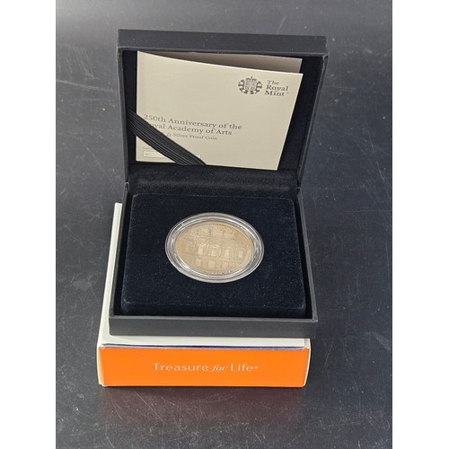 528 - A boxed Royal Mint silver proof 