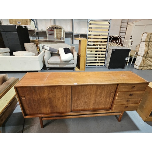 419 - A teak Danish Aerthoj Jensen & Molholm Herning sideboard

Measurements: Height 84cm, Width 180cm, De... 