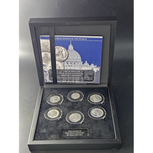 545 - Bradford Exchange Silver Coin set 