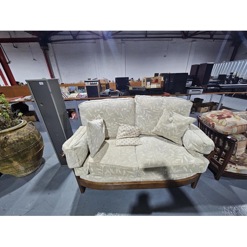 411 - An Ercol renaissance two seater sofa
H108    W162cm    D85cm