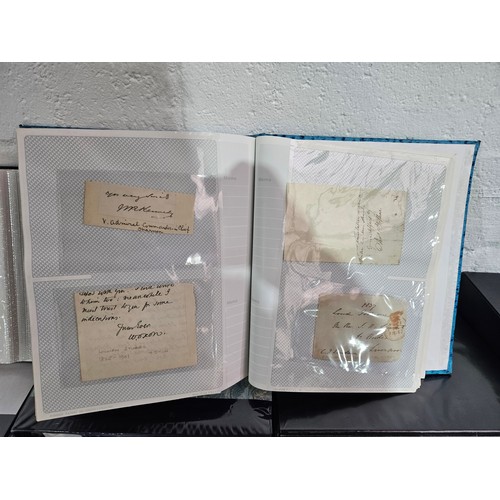 304 - Large quantity of 19thC and 20thC letters and autographs and other ephemera