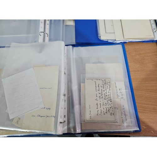 304 - Large quantity of 19thC and 20thC letters and autographs and other ephemera