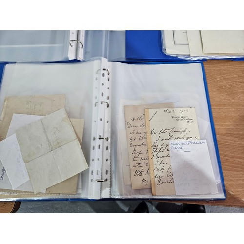 304 - Large quantity of 19thC and 20thC letters and autographs and other ephemera