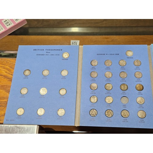 528 - A collection of mostly British coins - to include a bag of threepence coins with silver content