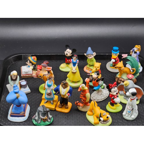 530 - A collection of Official Disney figures - made in Sri Lanka