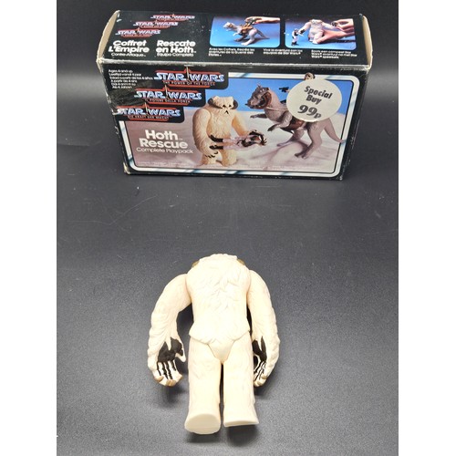 574 - A rare vintage boxed Star Wars The Power of the Force Tri Logo Hoth Rescue complete playpack - this ... 