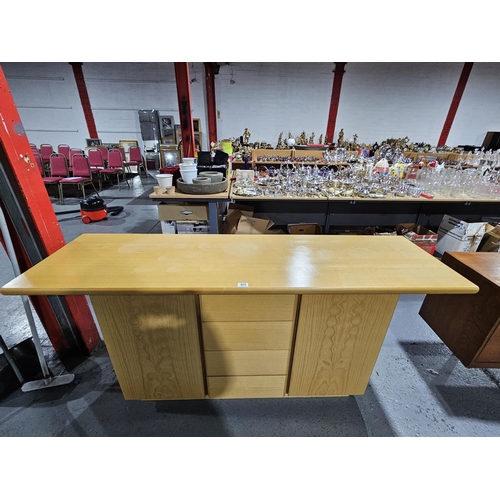 400 - A modern buffet/sideboard, possibly Habitat

Height 81cm, width 174cm, depth 50cm