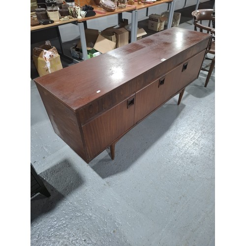 403 - A teak sideboard - possibly Elliot of Newbury
H76cm  W168cm  D45cm