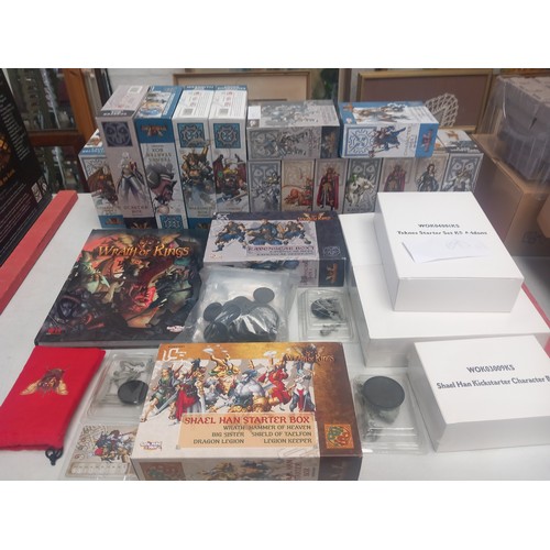 703 - Large collection of OOP Wrath of Kings miniatures, including Teknes, Shael-ham and some Nasier
