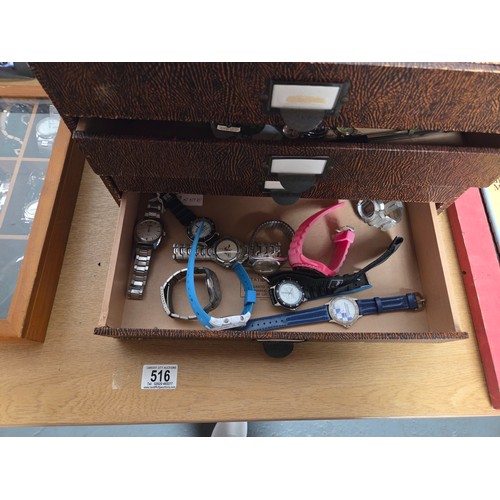 516 - A selection of watches and watch related books