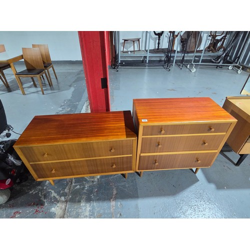 820 - Two mid-century C.W.S chests of drawers