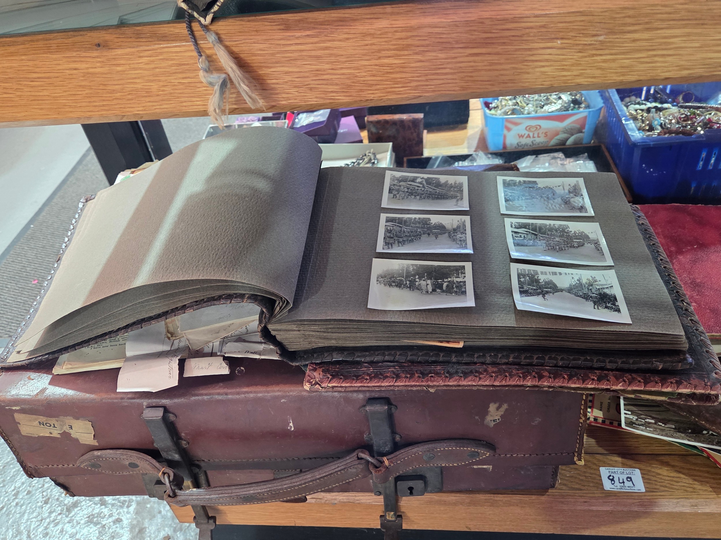 First and Second World War photographs, ephemera, transcripts of First ...