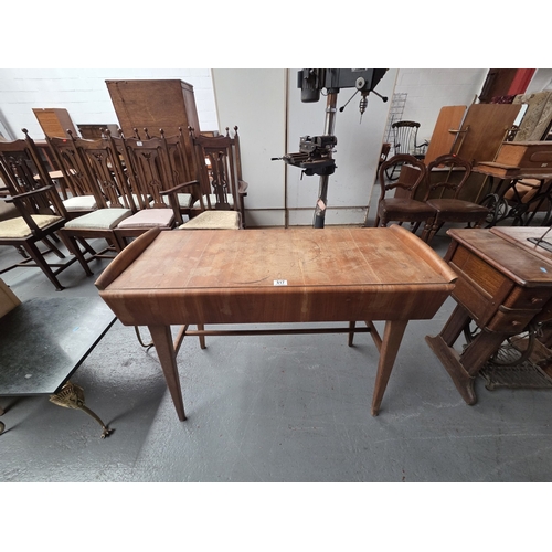 517 - A mid century style console/buffet table possibly by Nathan