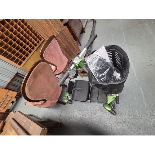 535 - A Careco Minimus mobility scooter with instruction manual, charger and keys - untested