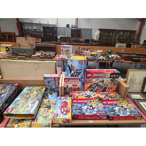 711 - Eight Lego Creator's sets with seven Ninjago sets - all have been opened, some pieces may be missing... 