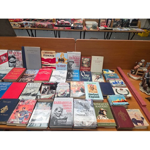 743 - A quantity of War books to include some First editions