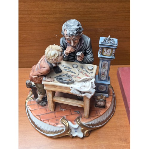 744 - Four Capodimonte figurines
