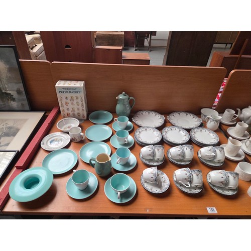 753 - Decorative china to include Wedgwood, Portmeirion, Denby, Poole and Hornsea