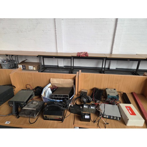 759 - A quantity of amateur Radio/ Ham radio equipment - AR 3000 communications receiver, YAESU all mode t... 