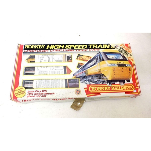 1071 - A Hornby high speed train set, boxed R556