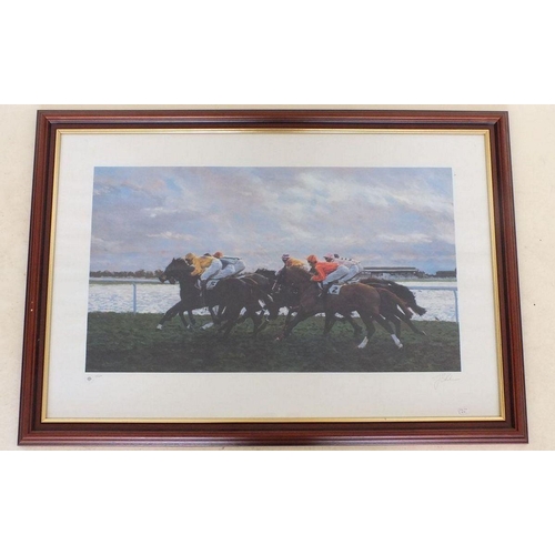 1117 - Jay Boyd Kirkman - limited edition print Kempton 165/350, 35 x 62cm