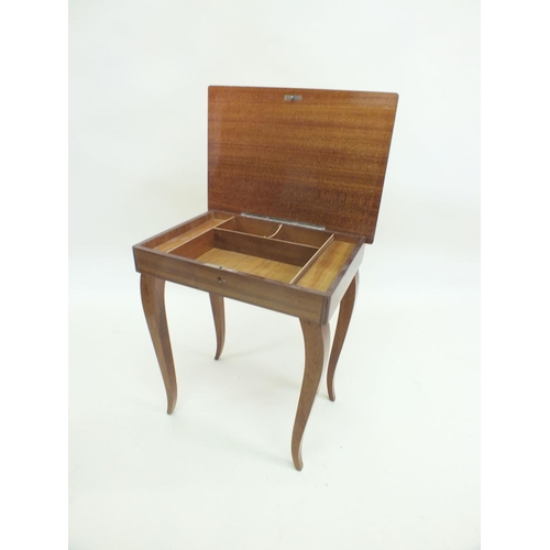 1183 - A musical Sorento ware small occasional table