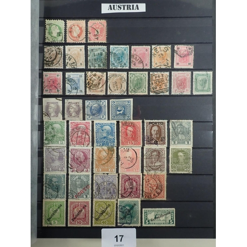 17 - Collection of Br Empire/C'wealth + ROW mint & used stamps from counties A to F in 5 quality 30-page ... 