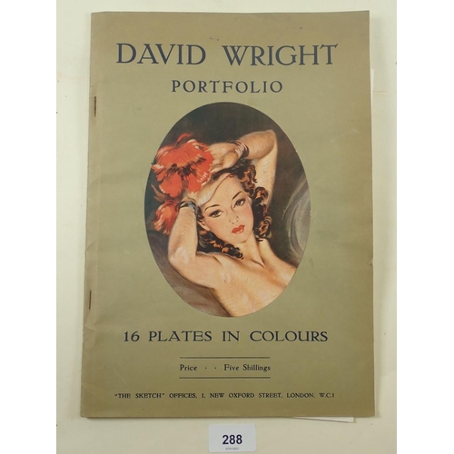 288 - David Wright – Portfolio of glamour prints of women circa 1960’s plus some similar additional loose ... 