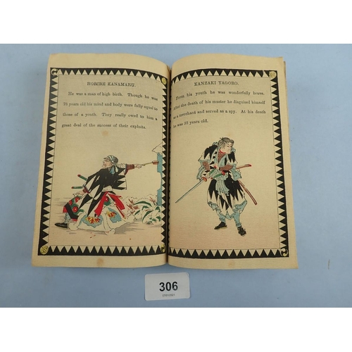 306 - A Japanese book 'The Forty Seven Ronin' with colour woodblock prints, published by Kelly & Walsh