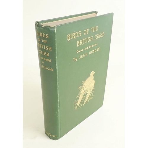 317 - Book: 'Birds of the British Isles' by John Duncan