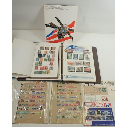 33 - Mainly US collection of mint and used defin, commem, postage due, air and special delivery in 2 purp... 