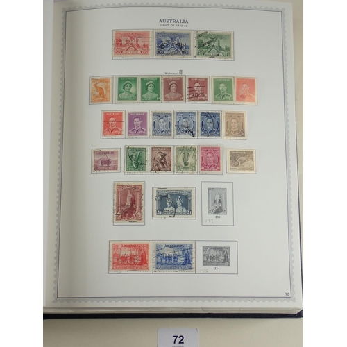 72 - Very large, good quality, c.300 page, QV-QEII MINKUS BRITISH OCEANIA stamp album, part-filled with m... 