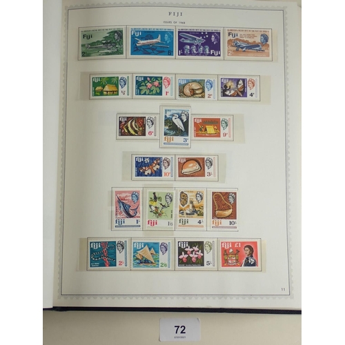 72 - Very large, good quality, c.300 page, QV-QEII MINKUS BRITISH OCEANIA stamp album, part-filled with m... 