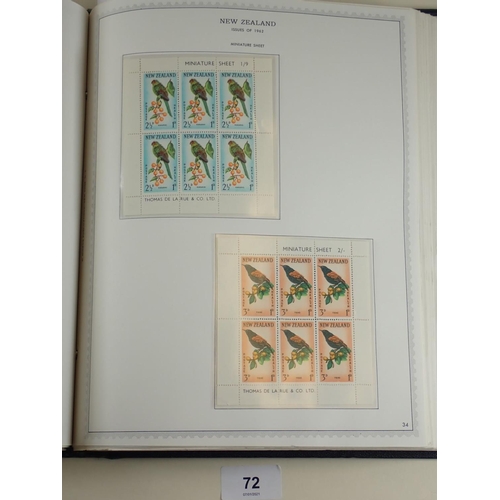 72 - Very large, good quality, c.300 page, QV-QEII MINKUS BRITISH OCEANIA stamp album, part-filled with m... 