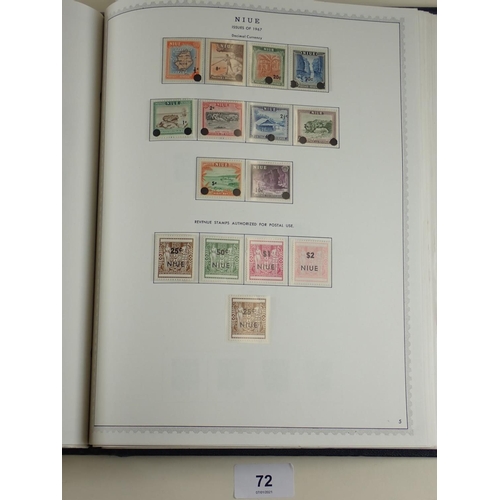 72 - Very large, good quality, c.300 page, QV-QEII MINKUS BRITISH OCEANIA stamp album, part-filled with m... 