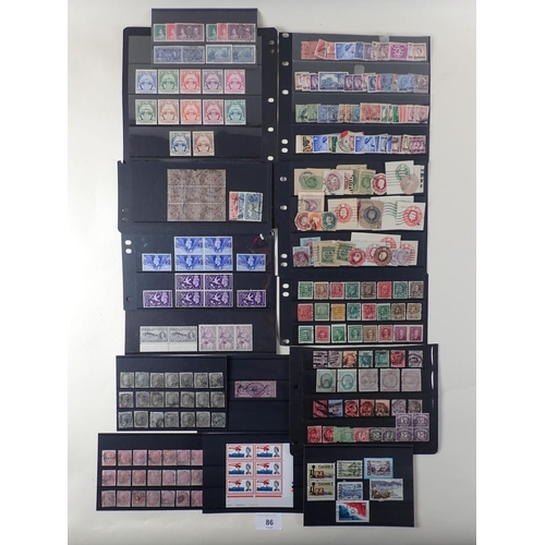 86 - Box of GB, Br Empire/C'wealth & ROW defin, commem, postage due, fiscal, air, pre-paids etc in dealer... 