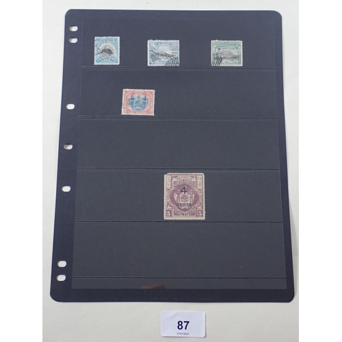 87 - QV to QEII Collection of North Borneo, Labuan and Brunei in Hagner album. Defin, commem, postage due... 