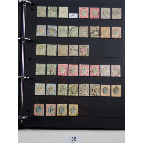 135 - Transvaal/South Africa: Well-presented, date -ordered QV/KEVII mint & used collection in 13 page alb... 