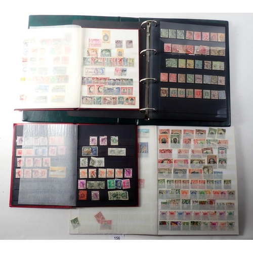 156 - Large boxed accumulation of mainly Br Empire/C'wealth stamps, mint & used, QV-QEII, in 11 albums/sto... 