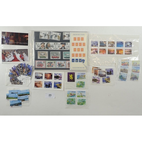 23 - Channel Islands: Box of mainly mint decimal stamps of Guernsey & Alderney from 1990s on in over 200 ... 