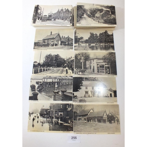 256 - Postcards - London (including suburbs) set of 100 cards (as produced by Enfield libraries) clean, un... 