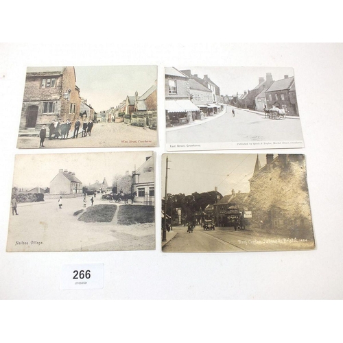 266 - Postcards - Somerset topographical including Nailsea village, Axbridge village, RP Bristol tram cent... 